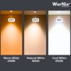 COB LED Ceiling Light CCT warm white, natural white, cool white